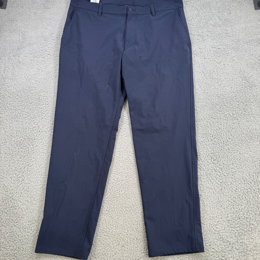FootJoy Mens Performance Golf Pants Navy‎ Blue W38 L30 Polyester